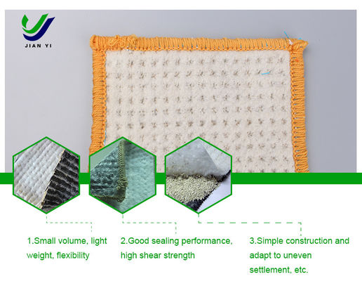 Bentonite Geocomposite Clay Liner กันน้ํา สําหรับสวนทัศน์