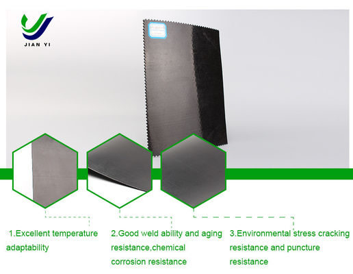 ภูมิอากาศทนทาน HDPE ผนังพื้นดินเรียบสําหรับการขุดเหมือง