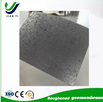 การก่อสร้างที่ง่าย การวาง Geomembrane ที่มีเนื้อเยื่อและกันสลิด 1.0mm-2.5mm สําหรับการใช้งาน Slop