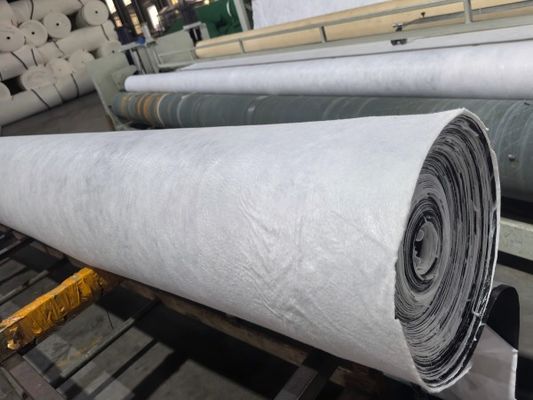 HDPE/LDPE/LLDPE โพลีเอธีเลน โกเมมแบรนประกอบด้วยการป้องกันความต้านทานต่อการเจาะ ≥ 120N ผิวเรียบ / เนื้อเยื่อ ความหนา 0.2mm-3.0mm