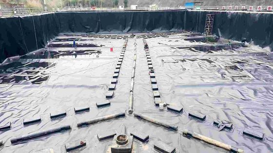 ผนังพื้นดินเรียบ HDPE ทนต่อสารเคมี เหมาะสําหรับสภาพแวดล้อมที่ซับซ้อน