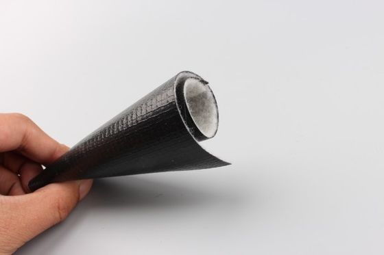 HDPE/LDPE/LLDPE โพลีเอธีเลน โกเมมแบรนประกอบด้วยการป้องกันความต้านทานต่อการเจาะ ≥ 120N ผิวเรียบ / เนื้อเยื่อ ความหนา 0.2mm-3.0mm