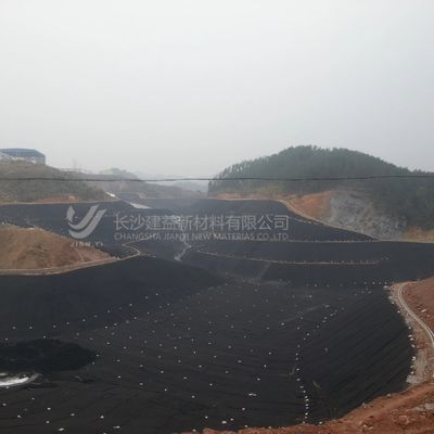 ทนต่อกรดและอัลเคลี ทนต่อน้ําตา HDPE ผนังพื้นดินเรียบสําหรับโครงการวิศวกรรมป้องกันการรั่ว