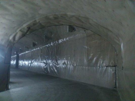 โครงการป้องกันการหลั่งหลุมหลุมไฟฟ้าโพลีเอธิลีน HDPE ความหนาแน่นสูง