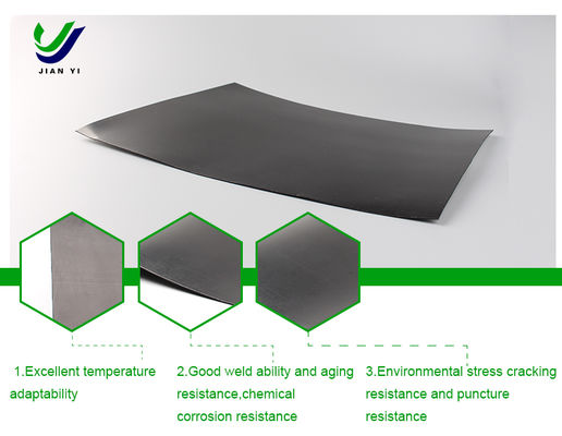 แผ่นเมมเบรนกันซึม HDPE ผิวเรียบ: ออกแบบมาเพื่อการกันซึมที่สำคัญสำหรับระบบกั้น