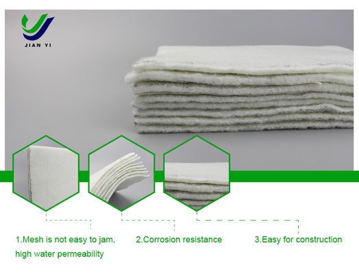 เนื้อผง PP Geotextile ที่แข็งแกร่ง: การกรองและความมั่นคงที่ระดับสูงสําหรับโครงการวิศวกรรมชายฝั่งและน้ํา