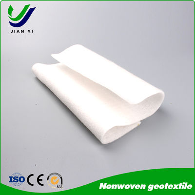 ASTM Standard Long Fiber Geotextile with High Tensile Strength สําหรับการก่อสร้างถนน