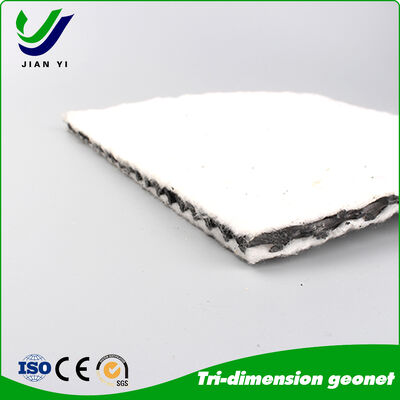 ความแข็งแรงในการดึงสูง ≥16kN/m เครือระบายน้ําประกอบ 3 มิติที่มีความทนทาน UV ที่ยอดเยี่ยมสําหรับการระบายน้ําแนวราบและแนวตั้งที่มีประสิทธิภาพ