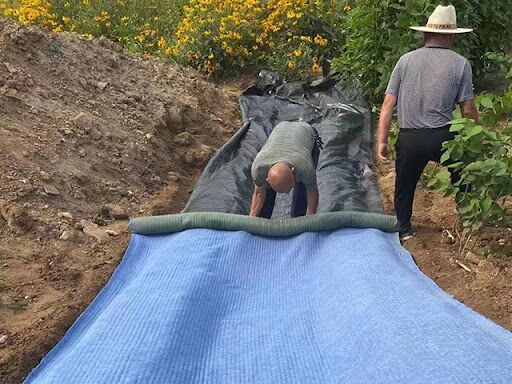  Rapid Setting Cement Blanket, Concrete Blanket for Ditch Lining & Slope Protection