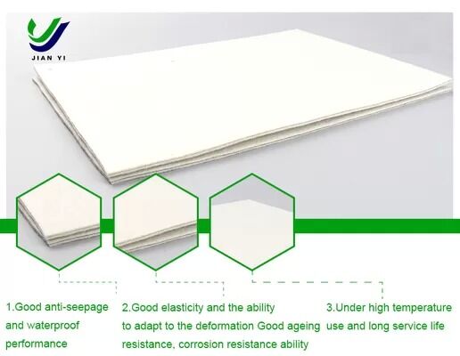 0.2mm-1.0mm หนา HDPE Geocomposite Membrane กับ 1G1M & 2G1M การตั้งค่าสําหรับโครงการป้องกันการรั่ว