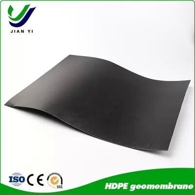 แผ่นธรณีเมมเบรน HDPE เกรดอาหาร ปลอดภัย ทน UV 70% และทนกรดด่างได้ดีเยี่ยมสำหรับการเพาะเลี้ยงสัตว์น้ำ